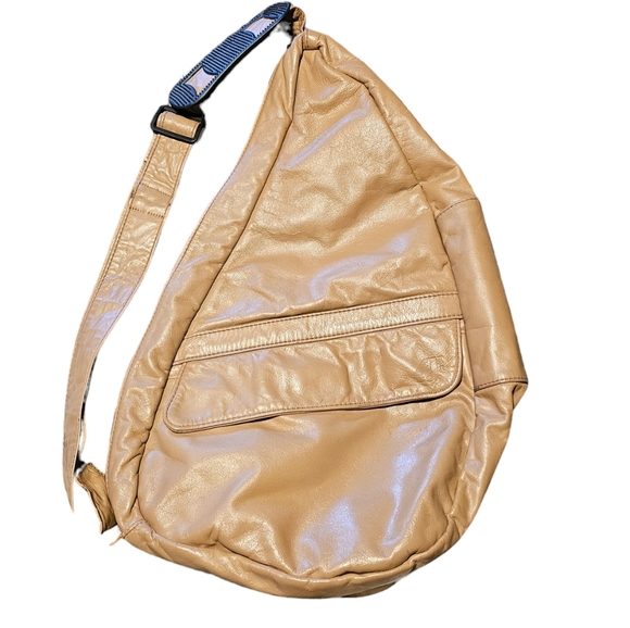 AmeriBag Classic Leather Healthy Back Bag - Picture 1 of 16